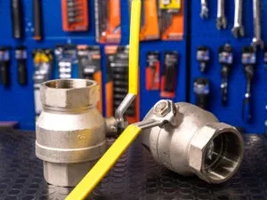 Valvole Sfera serie pesante in Ottone Nichelato 3" con leva Inox