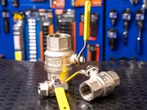 Valvole a Sfera serie pesante in Ottone Nichelato